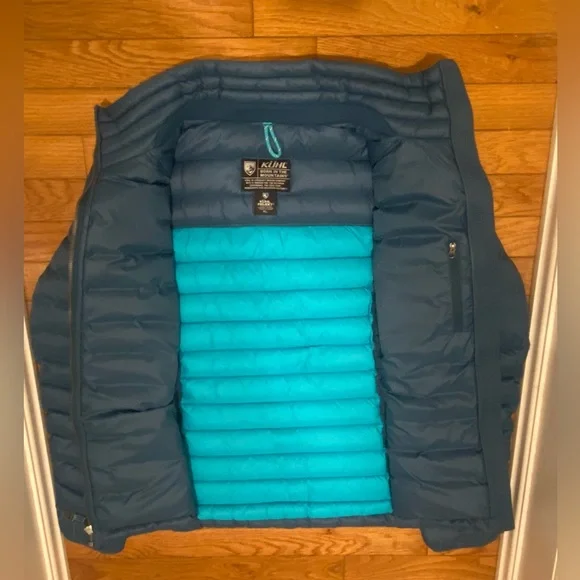 Kuhl Spyfire Jacket | Size XL | Down | Lagoon Blue - Picture 2 of 9